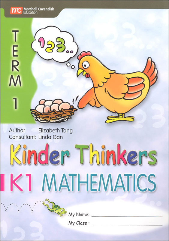 Kinder Thinkers K1 Mathematics Term 1 Coursebook