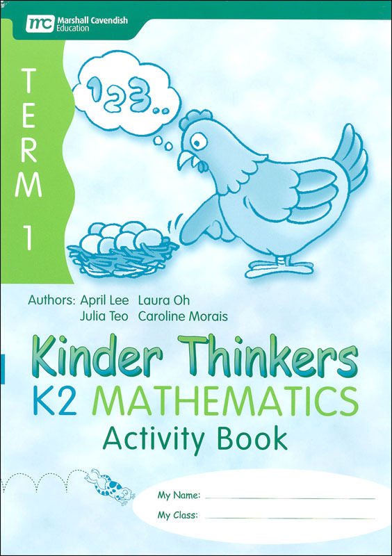 Kinder Thinkers K2 Mathematics Term 1 Activity Book