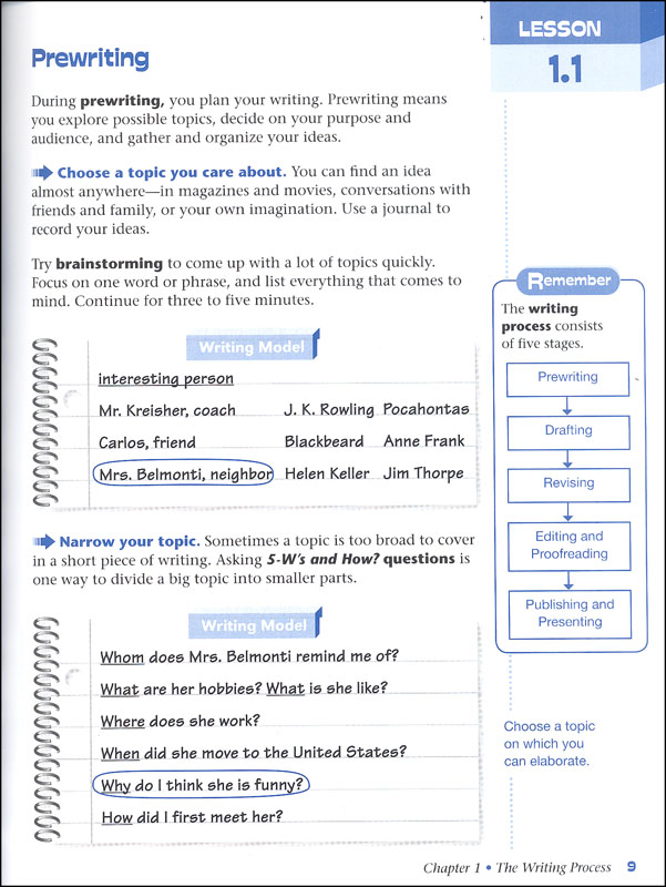 Grammar for Writing Teacher's Edition Grade 6 | Sadlier-Oxford ...