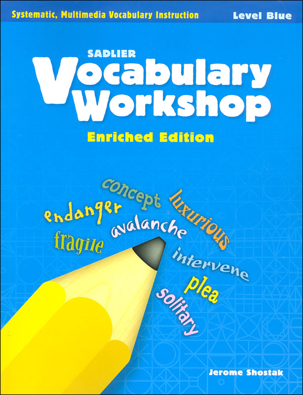Vocabulary Workshop Enriched Student Edition Grade 5 Blue Sadlier