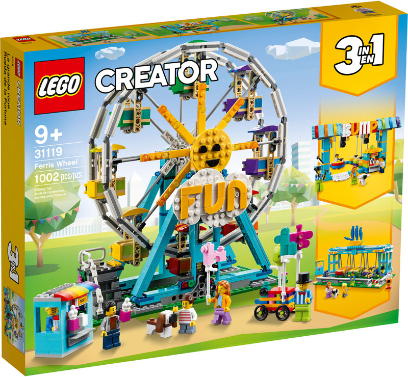 Ti år prop Udlænding LEGO Creator Ferris Wheel (31119) | LEGO 