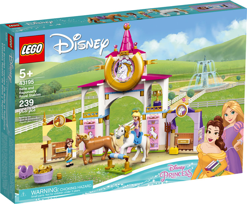 LEGO Disney Belle and Rapunzel's Royal Stables (43195)
