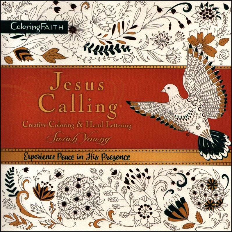 Jesus Calling Creative Coloring & Hand Lettering Book
