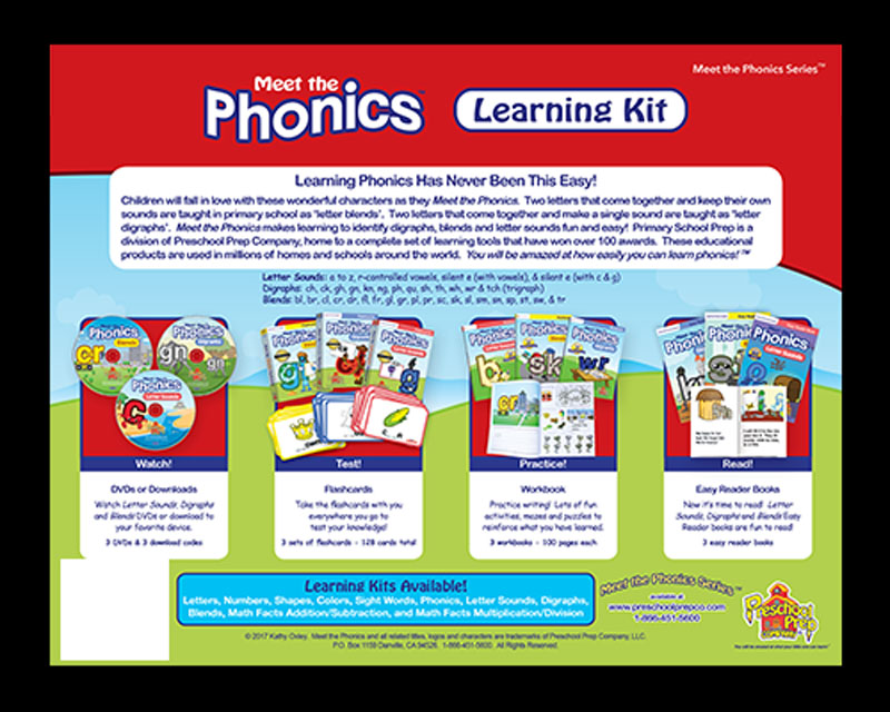 Meet The Phonics Learning Kit Preschool Prep Company