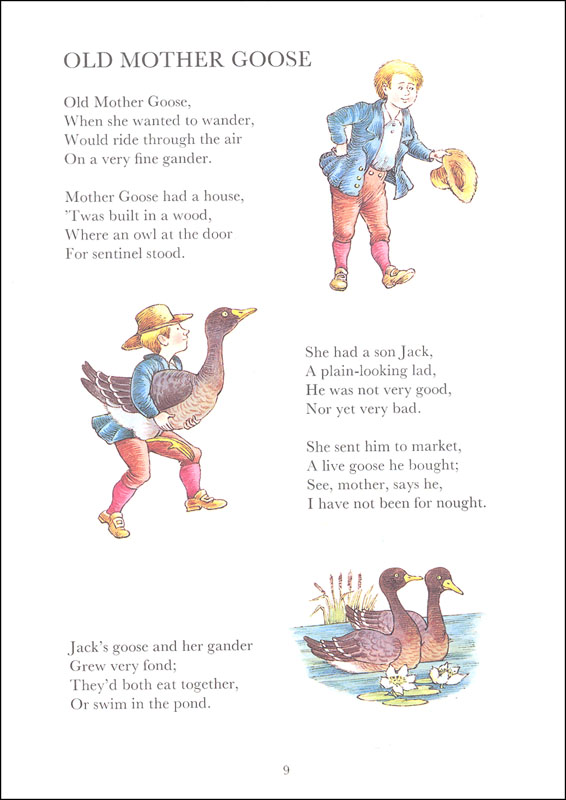 Treasury of Mother Goose Rhymes | Simon & Schuster Books for Young ...