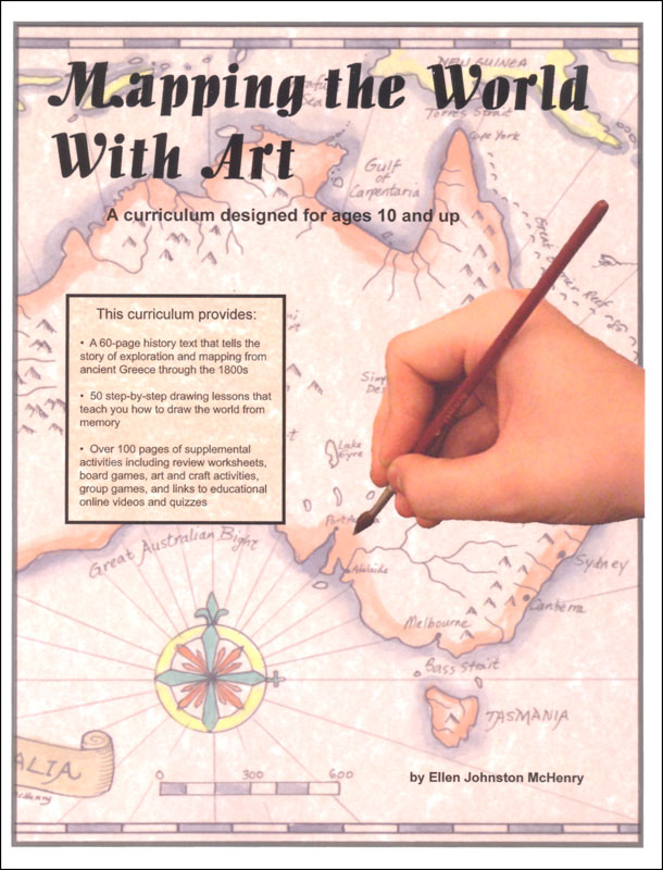 Mapping the World With Art Book  Ellen McHenry's Basement Workshop  9780982537701