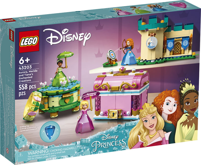 LEGO Disney Princess Aurora, Merida and Tiana's Enchanted Creation (6379019)