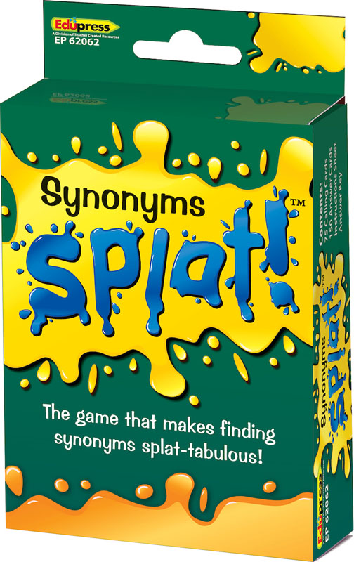 Synonyms Splat! Card Game