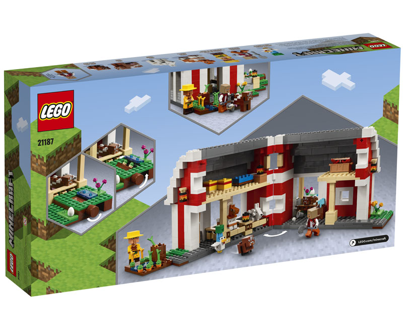 LEGO Minecraft Red Barn (21187) | LEGO