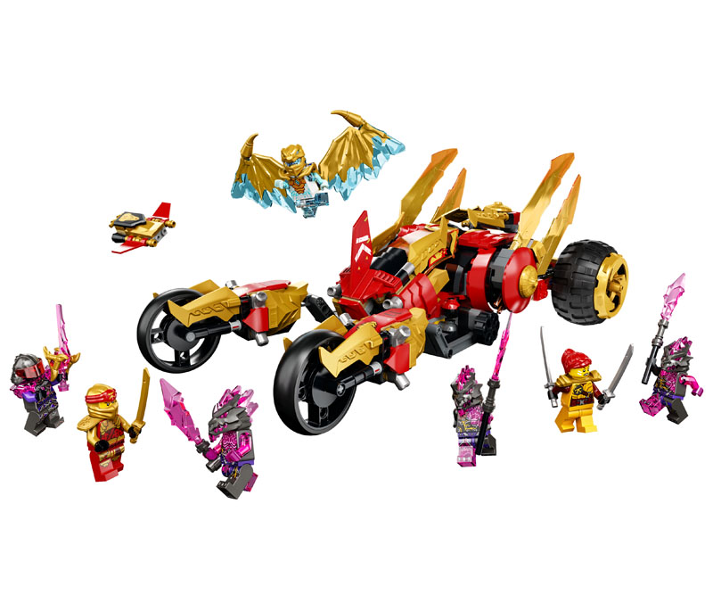 LEGO Ninjago Kai's Golden Dragon Raider (71773) | LEGO