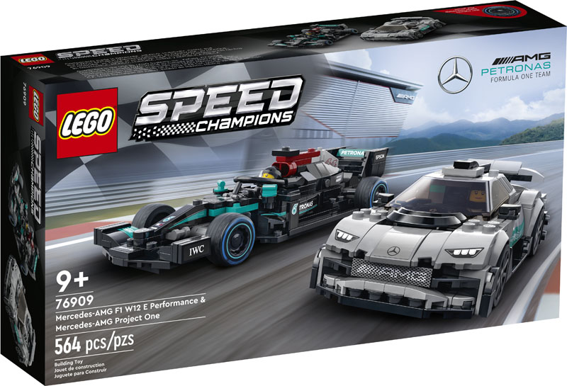 LEGO Speed Champions Merceded-AMG F1 W12E Performance & Mercedes-AMG Project One (76909)