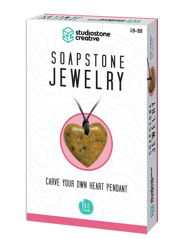 Soapstone Jewelry - Heart Pendant