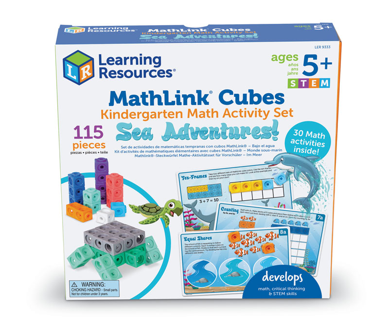 MathLink Cubes Kindergarten Math Activity: Sea Adventures! | Learning ...