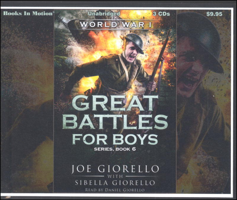 World War 1 Audiobook CDs (Great Battles for Boys Audiobook CDs ...