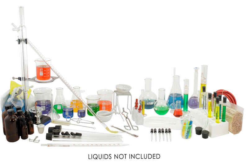 Deluxe Chemistry Glassware & Labware Kit