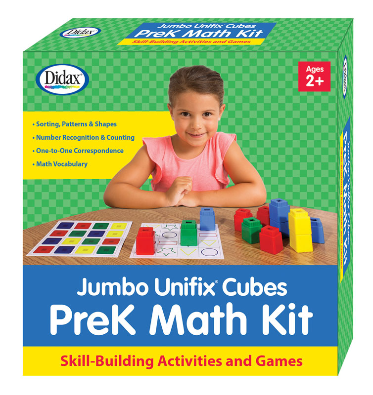 Jumbo Unifix Cubes PreK Math Kit