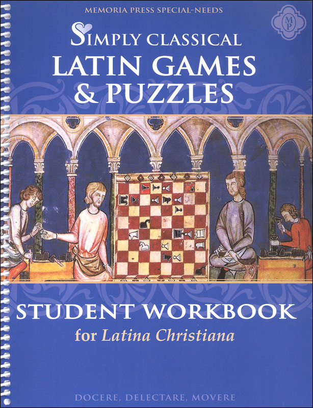 Simply Classical Latin Games & Puzzles Student Workbook