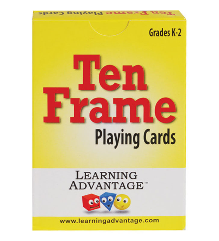 Ten Frame Playing Cards Learning Advantage