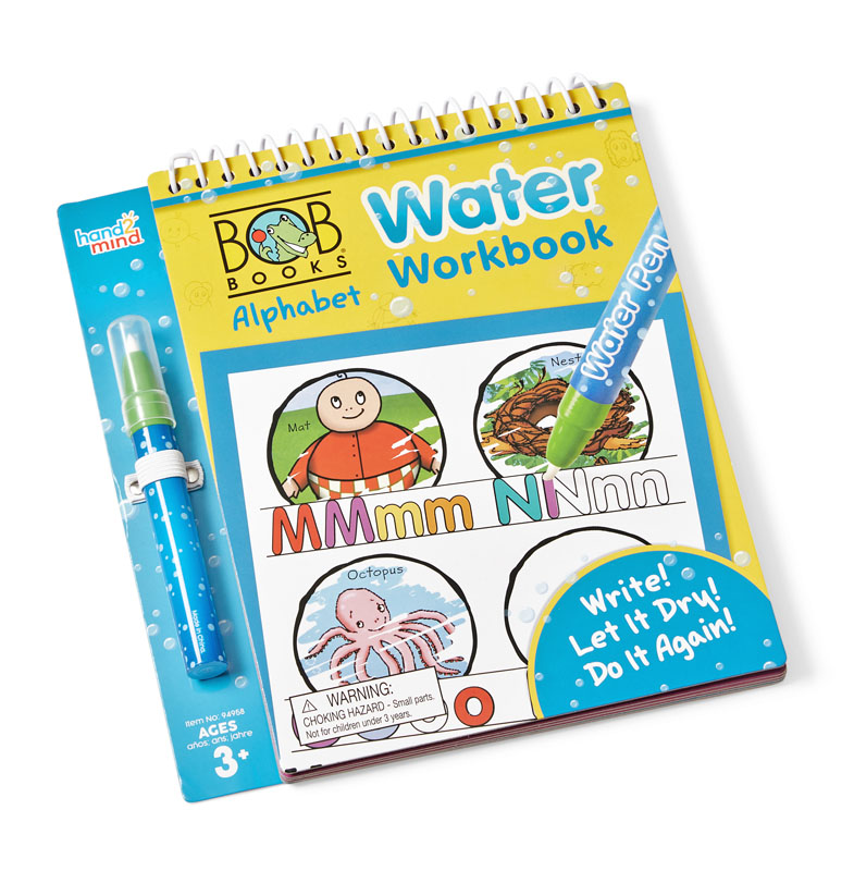 Bob Books Alphabet Skills Water Workbook