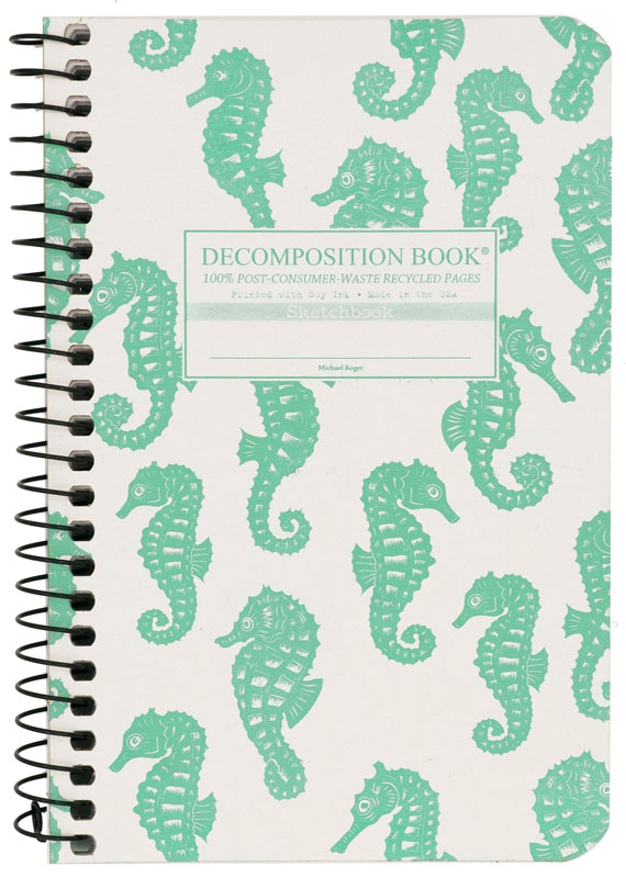 Seahorses Decomposition Pocket Size (4"x6")