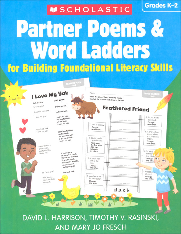 Partner Poems & Word Ladders - Grades K-2