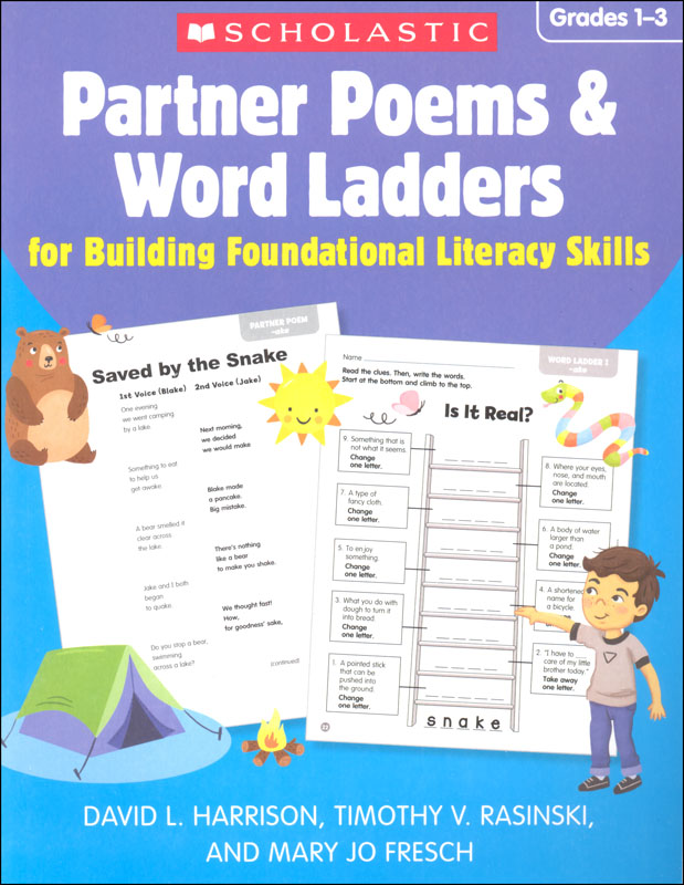 Partner Poems & Word Ladders - Grades 1-3