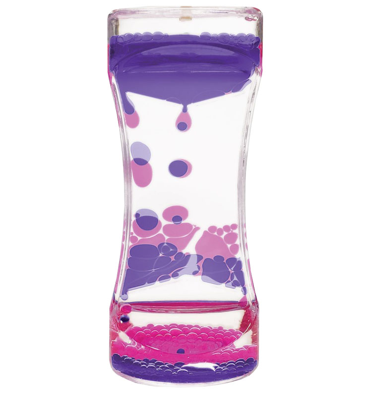 Liquid Motion Bubbler Purple & Pink