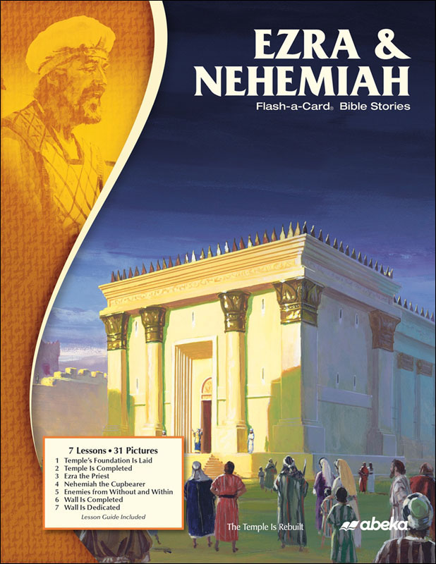 Ezra and Nehemiah Flash-a-Card Bible Stories (8 1/2" x 11")