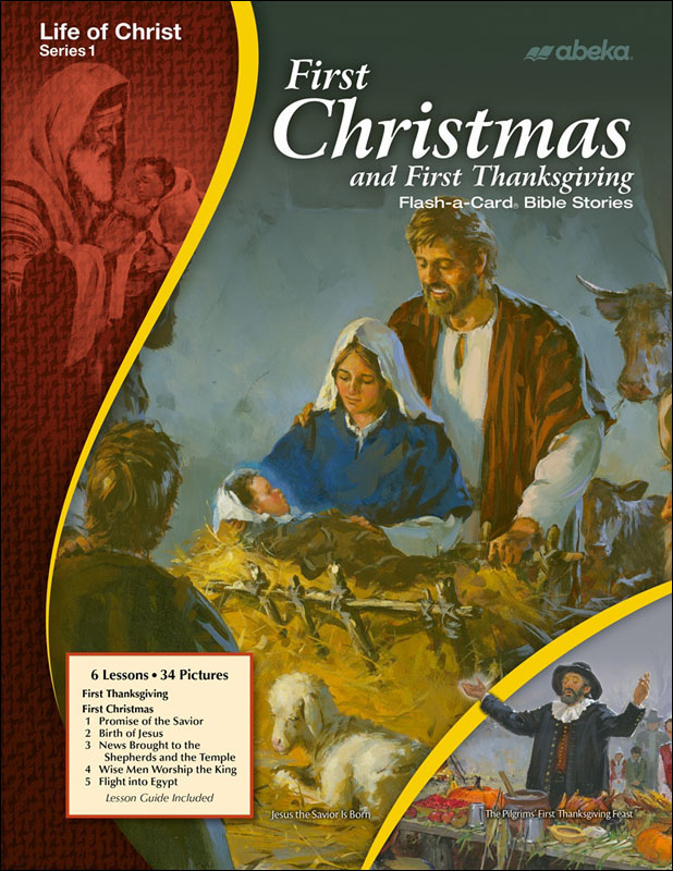 First Christmas Flash-a-Card Bible Stories