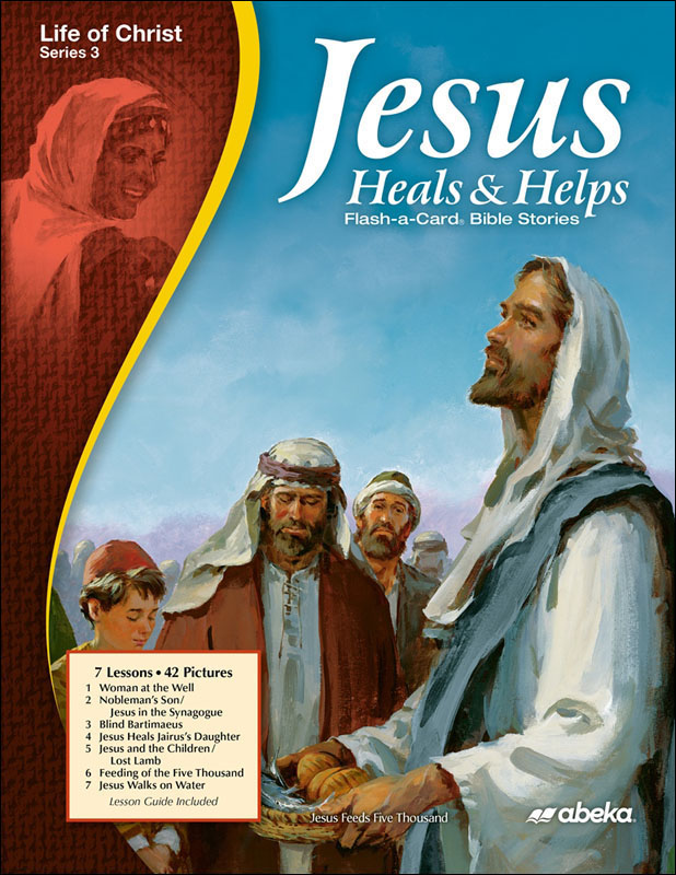 Jesus Heals and Helps Flash-a-Card Bible Stories