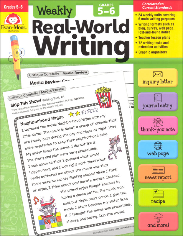 Weekly Real-World Writing: Grades 5-6