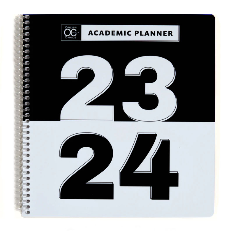 Academic Planner - Personal Size: Cookies and Cream July 2023 - June 2024