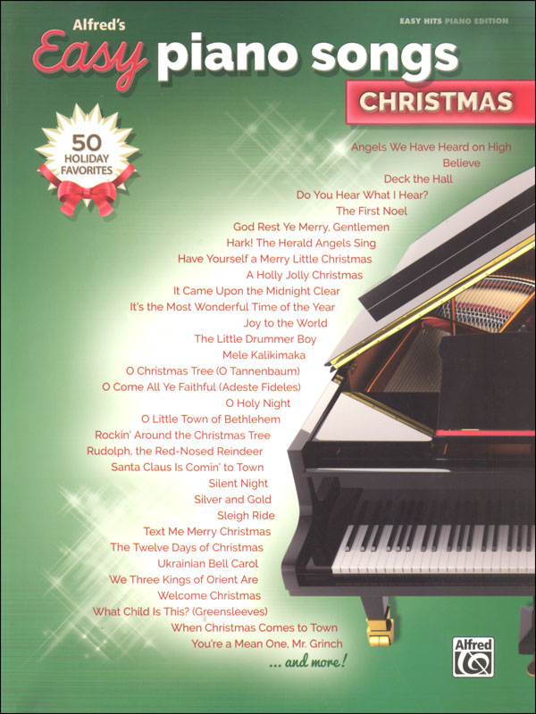 Alfred's Easy Piano Songs: Christmas