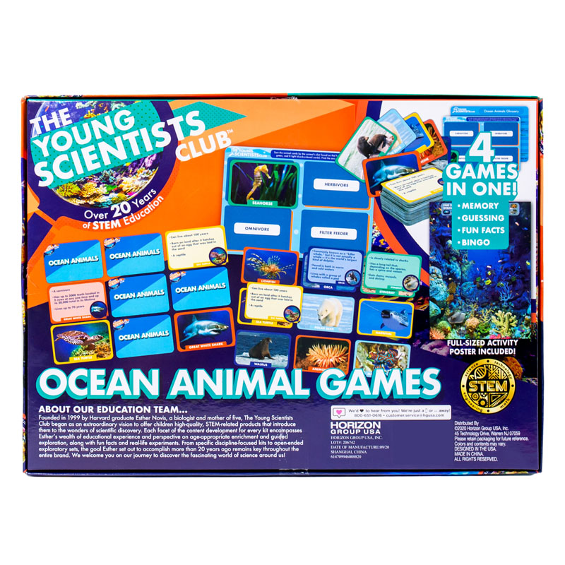 Ocean Animals Games (Young Scientists Club) | Young Scientists Club