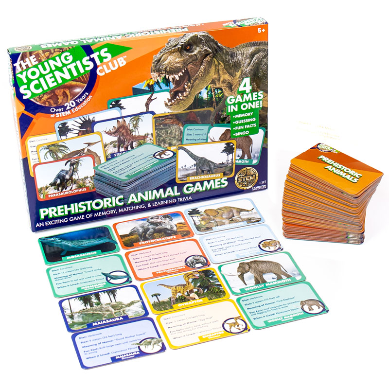 Prehistoric Animal Games (Young Scientists Club) | Young Scientists Club |