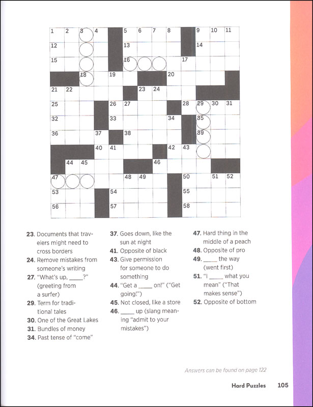 Crossword Puzzles for Kids Rockridge Press 9781646118021