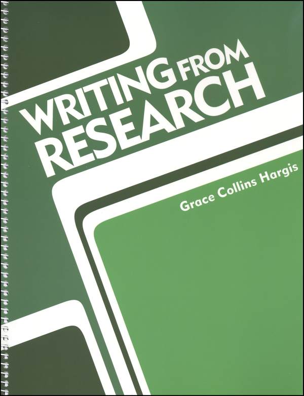 Writing From Research Teacher's Edition