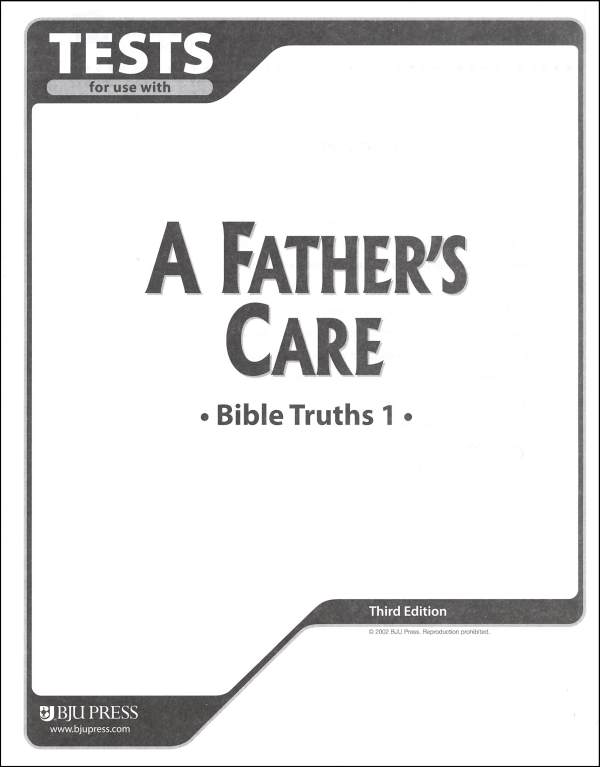 Bible Truths 1 Tests 3ED