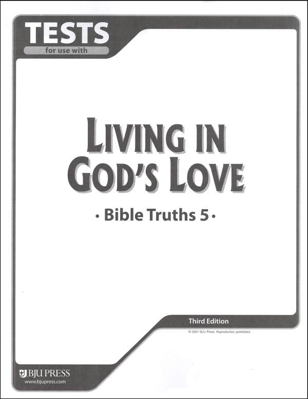 Bible Truths 5 Tests 3ED