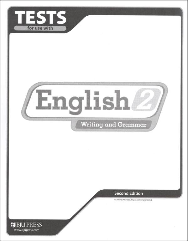 English 2 Testpack, Second Edition