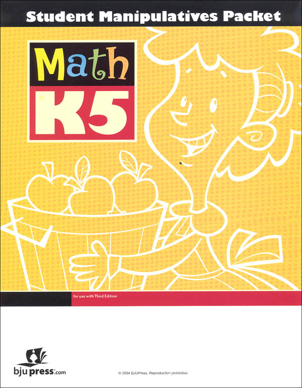 Math K5 Student Manipulative Packet 3rd Edition