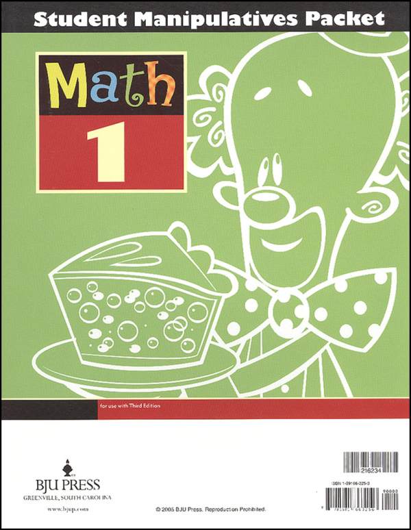 Math 1 Manipulatives 3rd Edition