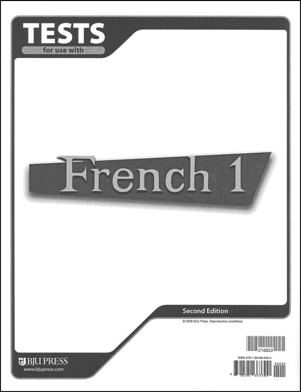 French 1 Tests 2ED
