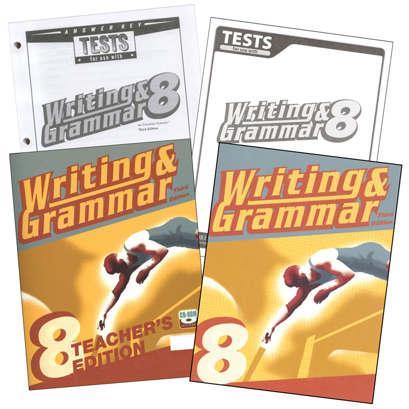 Writing/Grammar 8 Home School Kit 3ED