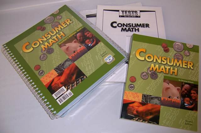 Consumer Math Home School Kit 2ED