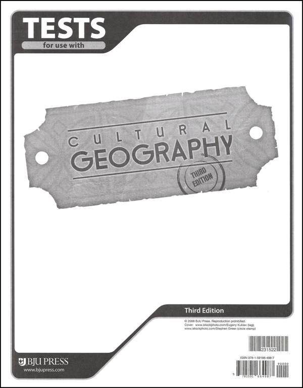 Geography Tests 3ED