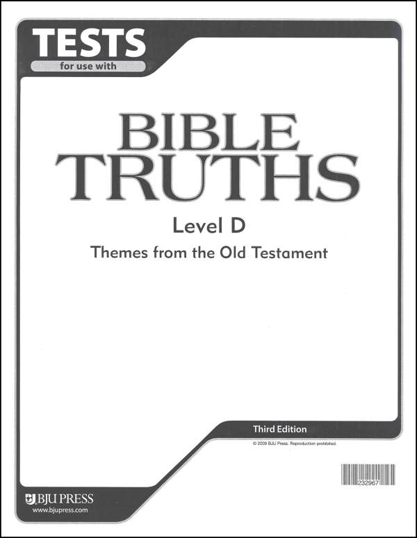 Bible Truths D Tests 3ED