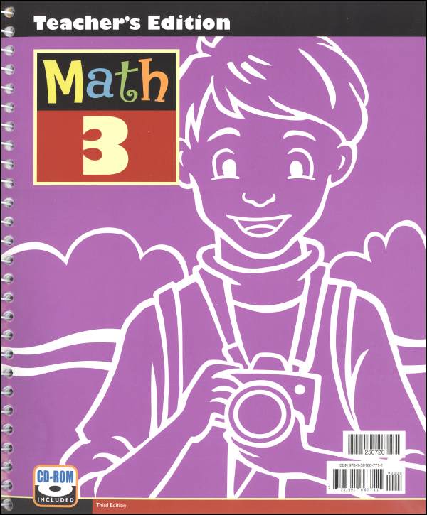 Math 3 Teacher's Edition w/ CD (3rd Ed)