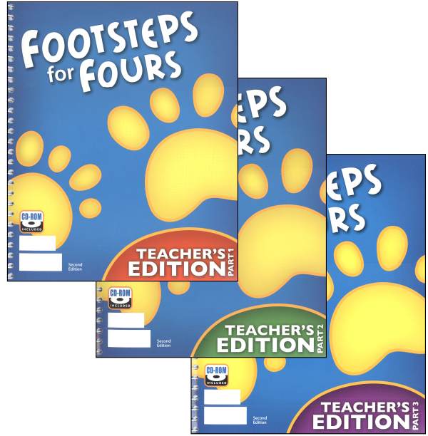 K4 Footsteps Teacher Edition with CD 2nd Edition