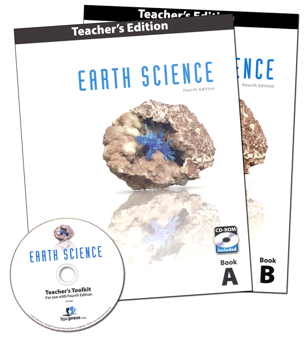 Earth Science Teacher Book Cd 4th Edition Bju Press 9781606820735